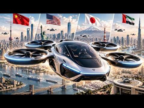 Inside The World’s Flying Car Race: How China, America, Japan & Dubai Are Building Cars That Fly