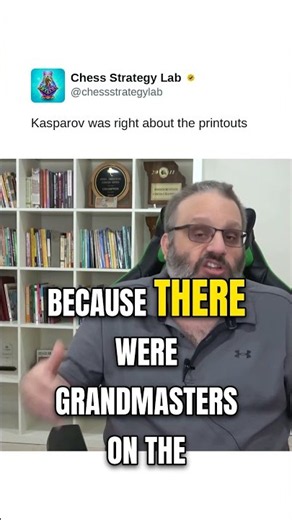 Kasparov was right about the printouts