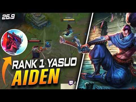 RANK 1 YASUO NA - Yasuo vs Yone MID Patch 26.9 - Yasuo Gameplay