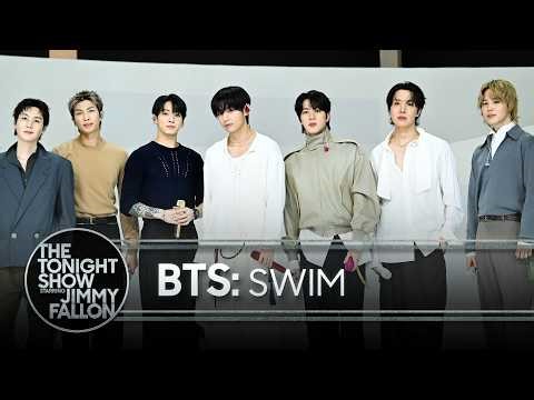 BTS Performs "SWIM" at Guggenheim New York for The Tonight Show