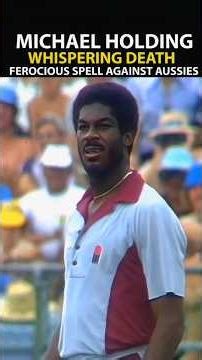 Michael holding, Whispering Death, Deadly spell vs Australia #cricket #short #cricketlover #ytshorts