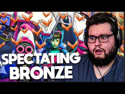 I Spectated One Of The Most Fearless Bronze DVA Players In Overwatch