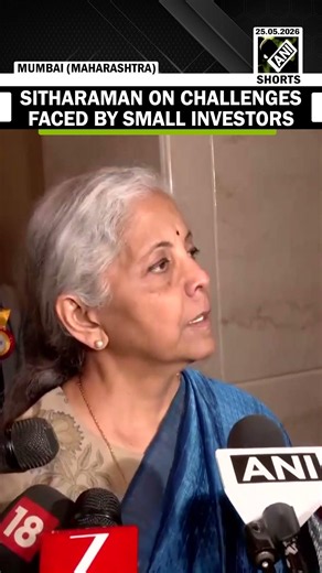 Finance Minister Nirmala Sitharaman on challenges faced by small investors amid global crisis