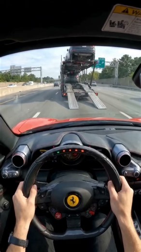 Ferrari F8 road drive POV 🏎️