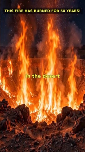 This Fire Has Burned for 50 Years!