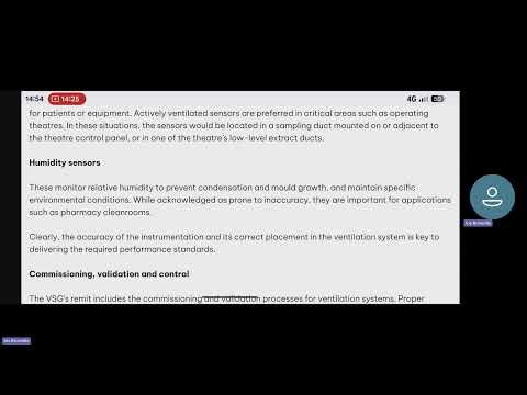 Humidity sensors Module 256 Healthcare cleanrooms
