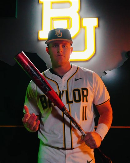 Tyce is ready. Are you? Opening Day is just 11 days away 👀 #SicEm 🐻⚾️ | #Together | Baylor Baseball