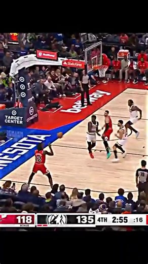 Anthony edwards insane Windmill dunk vs Chicago bulls 😤 #basketball #basketballhighlights #nbahighlights #basketballedits