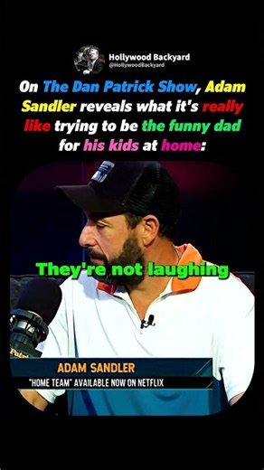 How Adam Sandler Became Just Another Dad At Home 😂🏠