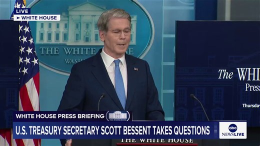 As negotiations continue, ABC News' Mary Bruce asked Treasury Secretary Scott Bessent if sanctions relief for Iran is on the table.Follow live updates: https://t.co/veXFIGH4wQ