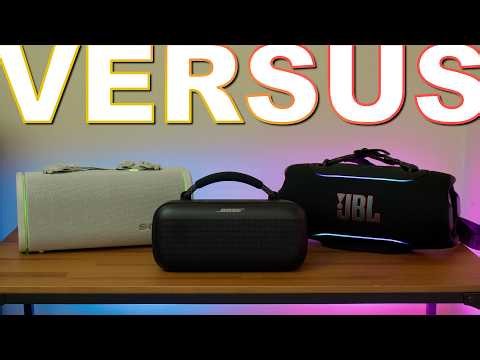 JBL Xtreme 5 Vs Bose Soundlink Max vs Sony ULT Field 5