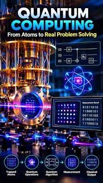 How Can Atoms Become a Computer? #QuantumComputer #QuantumComputing #Qubit #QuantumPhysics