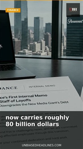 Skydance's First Internal Memo Warns Staff of Layoffs as Fitch Downgrades the New Media Giant's Debt