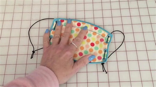 Stop Sewing, Start Stitching: An ITH Face Mask with Satin Edge, Nose W