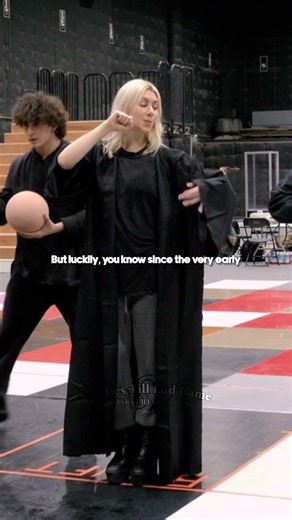 Footage of Taylor's reaction and coversation with Mandy Moore about choreography for willow in 2023