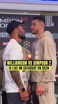 𝗥𝗘𝗣𝗘𝗔𝗧 𝗢𝗥 𝗥𝗘𝗩𝗘𝗡𝗚𝗘? Troy Williamson and Callum Simpson do battle again this Saturday night! 💥