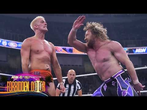 Kenny Omega vs Zack Sabre Jr. | AEW Forbidden Door 2026 Highlights Presented by Upper Deck