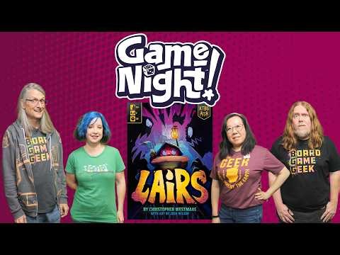 Lairs - GameNight! Se13 Ep47 - How to Play & Playthrough