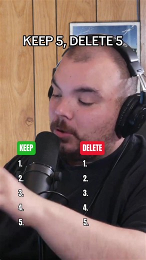 KEEP 5, DELETE 5 ✅❌ #MusicQuiz #TravisScott #Future #21Savage #NFRPodcast