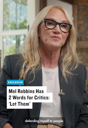 #MelRobbins is opening up about her approach to dealing with online negativity. Watch #ThePeopleInterview on the #PeopleApp (link in bio).