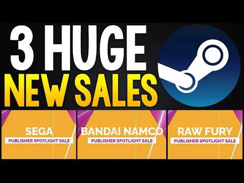 3 AWESOME NEW STEAM SALES AND DEALS + MORE GREAT STEAM GAME DEALS!