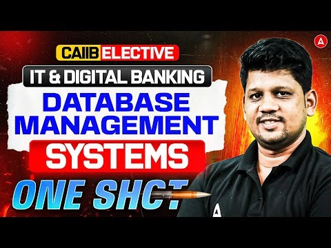 CAIIB June 2026 | CAIIB Elective IT & Digital Banking | Database Management Systems One Shot