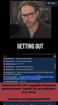 Cybersecurity 101: Lagging computer?