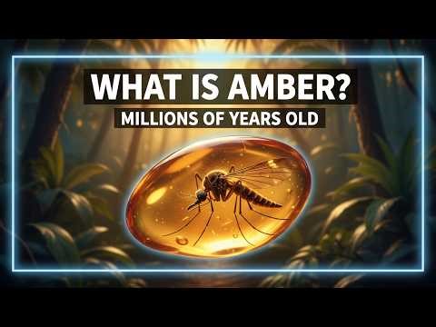 What is amber? Why can it contain organisms from millions of years ago?