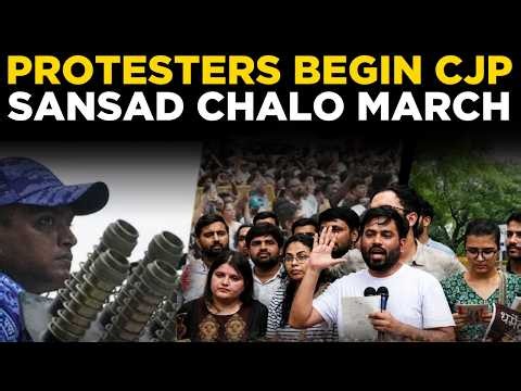 CJP Protest Live: Delhi Police Ban Large Gatherings Ahead of Parliament March | Times Now