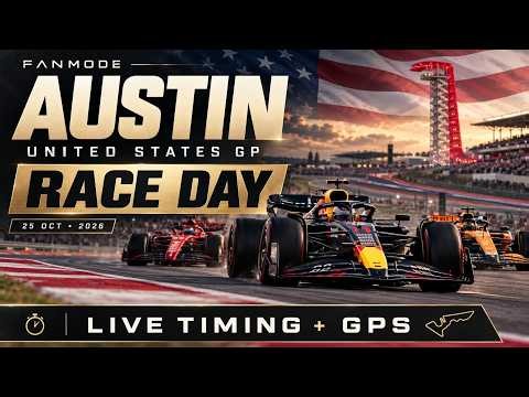 🔴 F1 LIVE: UNITED STATES GP 2026 | Austin Race Live Timing, GPS & Race Updates