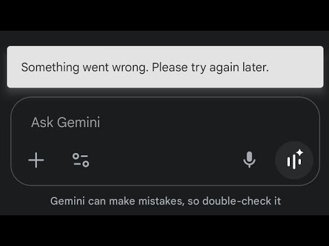 How to fix Gemini something went wrong. Please try again later problem 2026