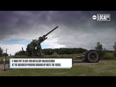 The first computer: ENIAC is on display at the University of Pennsylvania