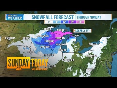 Millions Face Extreme Weather With Possible Blizzards, Tornadoes