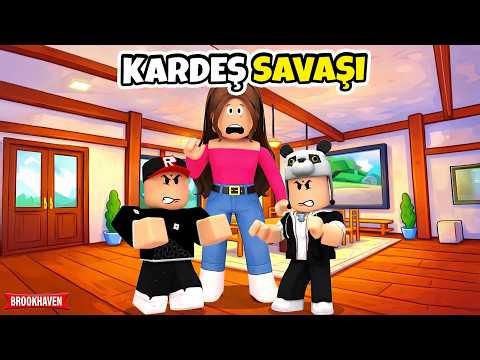 KARDEŞ SAVAŞI! Heron Bebek vs Panda Bebek - Roblox Brookhaven