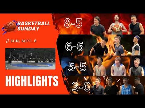 Team work / 1v1 [3x3 Pick-up Game Series] Player Highlights and Bloopers (09.06.2026)