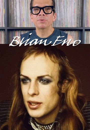 Today is Brian Eno’s birthday! Let’s Talk About Brian Eno! #happybirthday #brianeno #icon #artrock #legend