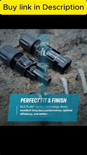 Renogy 5 Pair Solar Panel Cable Connectors