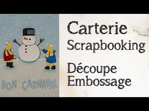 Célébrer le carnaval d’hiver - Snow Day friends de Spellbinders