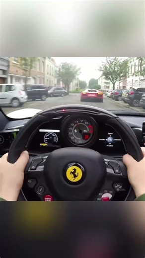 Lamborghini Spits Fire on Ferrari!