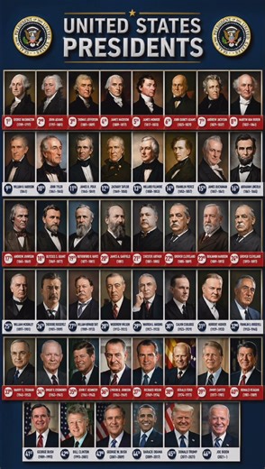 United States Presidents Timeline 🇺🇸 | From George Washington to Joe Biden |#usa #vira