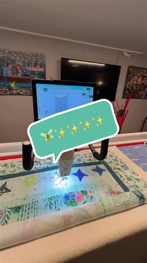 Just your typical holiday late night on the longarm quilting a Peter Pan baby quilt. #quilting #quiltingtiktok #sewing #sewingtiktok #peterpan