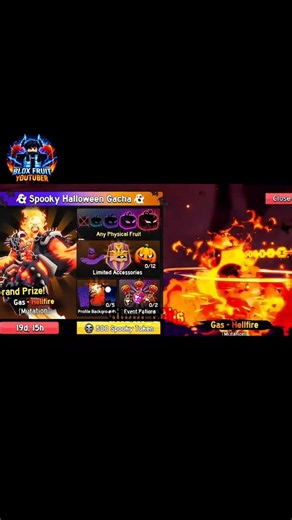 🎃 HELLFIRE HALLOWEEN EVENT! 🔥 PUMPKIN BOSS BATTLE | PART 1 😈 #bloxfruits #roblox #halloween #viral