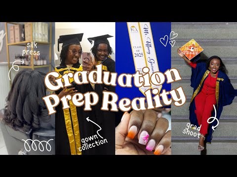 Graduation Prep Vlog | The Excitement, The Stress & Everything In Between