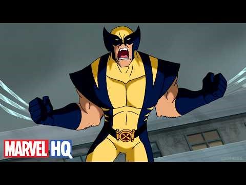 Wolverine's Ferocious Fights 💥💪 | Wolverine and the X-Men | @MarvelHQ