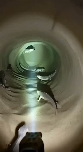 Sandfish Lizard: The Lizard That Swims in Sand! 🦎🏜️ #shorts #viralvideo #animals