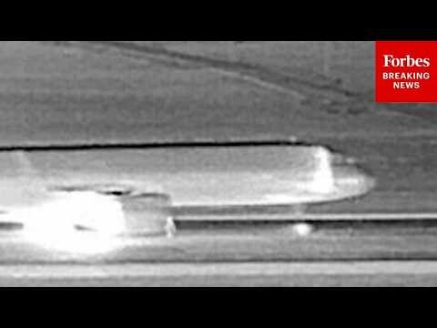 JUST IN: New Footage Released Of Frontier Jet Collision Incident On Denver Runway