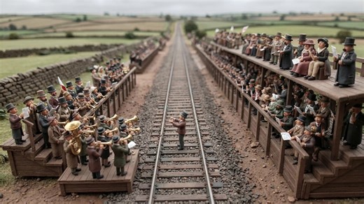 🏴󠁧󠁢󠁥󠁮󠁧󠁿🇬🇧 1829. Five machines. One mile of track.The world was never the same. 🚂In October 1829 the Liverpool and Manchester Railway held a competition. The world's first inter-city passenger railway was nearly built. Nobody knew what should pull the trains.The directors wanted stationary engines fixed to the ground. Hauling carriages with cables.George Stephenson disagreed. The directors said: prove it.A £500 prize. One mile of level track. Rainhill, Lancashire.Ten entered. Five showe