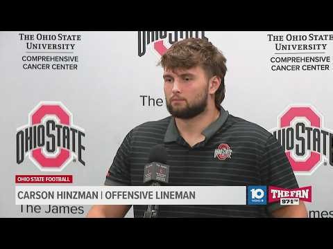 Offensive lineman Carson Hinzman speaks ahead of USC game | Ohio State Football