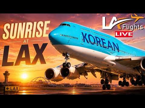🔴LIVE LOS ANGELES INTERNATIONAL AIRPORT ACTION!