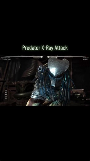Predator X-ray Attack in Mortal Kombat